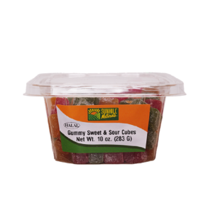 4113-Gummy Sweet and Sour Cubes 12/10oz