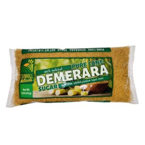 1686-Sunhill Naturals Pure Cane Demerara Sugar 24/16 oz.