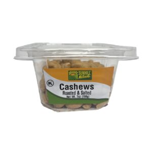 3109-CASHEWS ROASTED & SALTED 12/7OZ