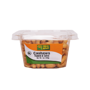 3109-CASHEWS ROASTED & SALTED 12/7OZ