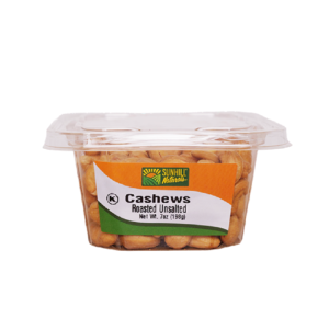 3110-CASHEWS ROASTED & UNSALTED 12/7OZ