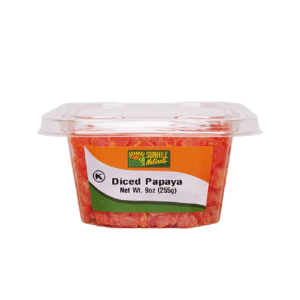 3122-Diced PAPAYA 12/9oz