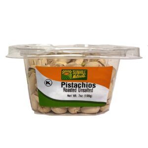 3131-Pistachios Roasted Unsalted 12/7oz