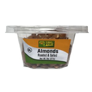 3134-Almond Roasted & Salted 12/8 oz.