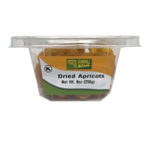 3142-DRIED APRICOTS 12/9 oz.
