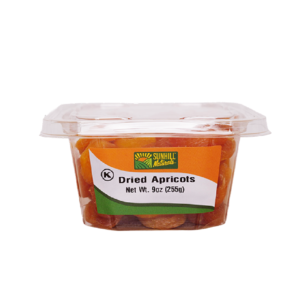 3142-DRIED APRICOTS 12/9 oz.
