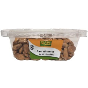 3203-RAW ALMONDS 12/12oz