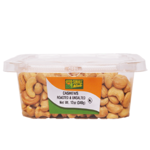 3210-CASHEWS ROASTED UNSALTED 12/12oz