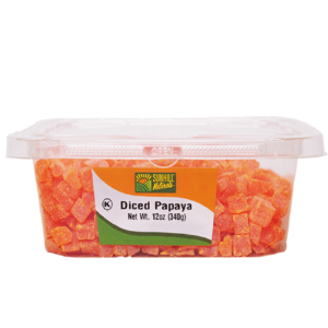 3222-DICED PAPAYA 12/12oz
