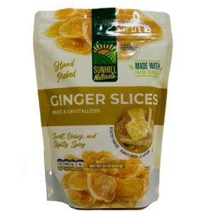 7608-Ginger Slices 8/16oz.