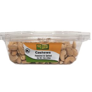 3209-CASHEWS ROASTED & SALTED 12/12oz