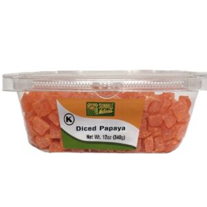 3222-DICED PAPAYA 12/12oz