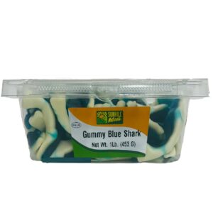 4202-Gummy Blue Sharks 12/1Lb