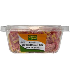 4216-Gummy Sour Pink lemonade12/1Lb