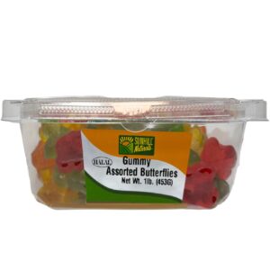 4219-Gummy Assorted Butterflies 12/1Lb