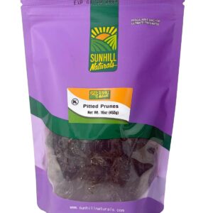7618-Sunhill Naturals Prunes 8/16oz. Stand-Up Bag